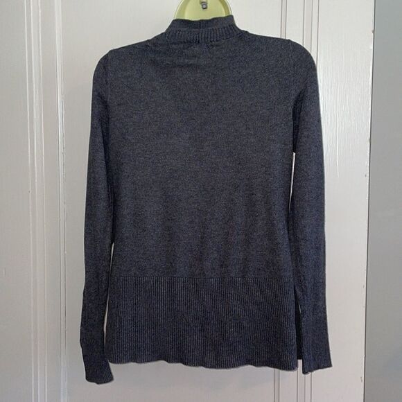 Banana Republic gray open buttonless cardigan sweater - Picture 4 of 6